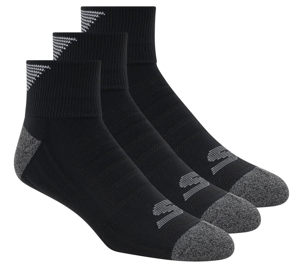 3 Pack Men's Half Terry Quarter Crew Socks | Skechers discount