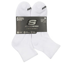 6 Pack Core Quarter Large Socks | Skechers near me