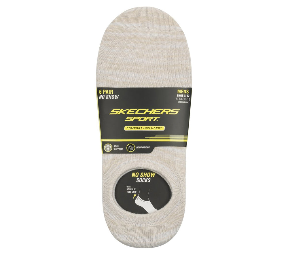 6 Pack Men's Sneaker Liner Socks | Skechers sale