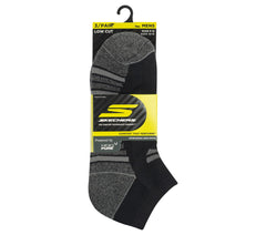 3 Pack Men's Half Terry Low Cut Socks | Skechers US
