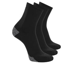 3 Pack Men's Performance Running High Quarter Socks | Skechers online