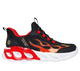 BLACK / RED
