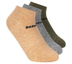 3 Pack Boys' Low Cut Cotton Socks | Skechers outlet