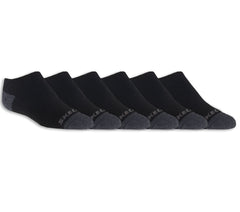 6 Pack Boys' No Show Socks | Skechers outlet